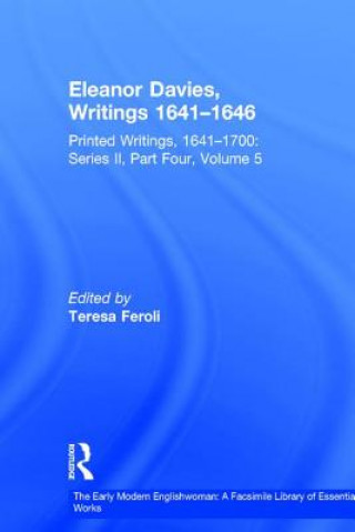 Carte Eleanor Davies, Writings 1641-1646 Teresa Feroli