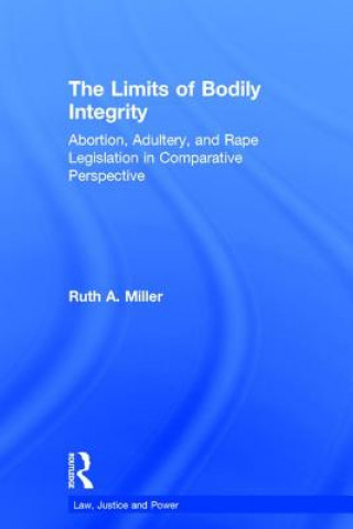 Kniha Limits of Bodily Integrity Ruth A. Miller