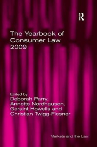 Könyv Yearbook of Consumer Law 2009 Annette Nordhausen