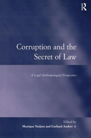Könyv Corruption and the Secret of Law Gerhard Anders