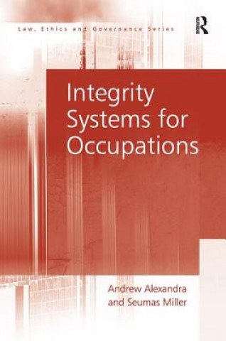 Kniha Integrity Systems for Occupations Andrew Alexandra