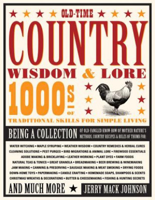 Kniha Old-Time Country Wisdom & Lore Jerry Mack Johnson