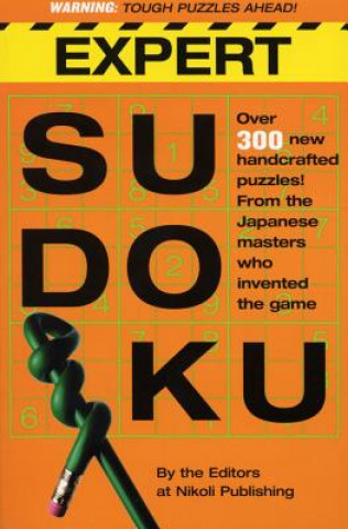 Kniha Expert Sudoku Nikoli Publishing