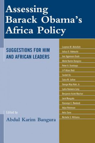 Buch Assessing Barack Obama's Africa Policy Abdul Karim Bangura