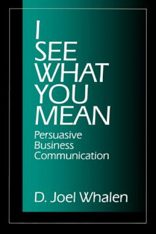 Livro I See What You Mean D. Joel Whalen