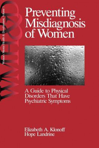 Buch Preventing Misdiagnosis of Women Elizabeth Adele Klonoff