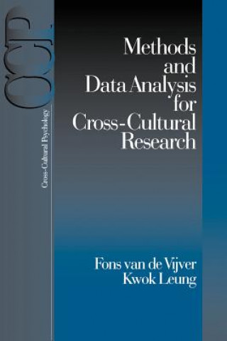 Książka Methods and Data Analysis for Cross-Cultural Research Fons J. R. van de Vijver