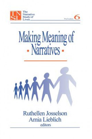 Kniha Making Meaning of Narratives Ruthellen Josselson