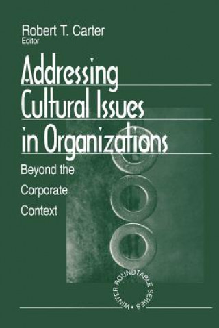 Könyv Addressing Cultural Issues in Organizations Robert T. Carter