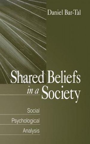 Carte Shared Beliefs in a Society Daniel Bar-Tal