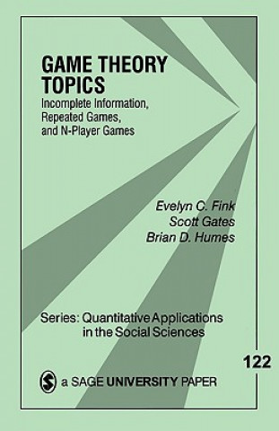 Kniha Game Theory Topics Evelyn C. Fink