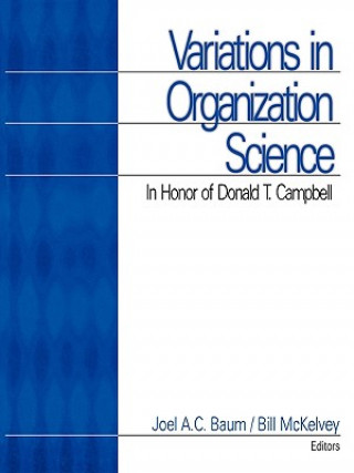 Könyv Variations in Organization Science Joel Baum