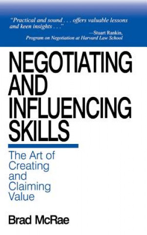 Könyv Negotiating and Influencing Skills B. McRae