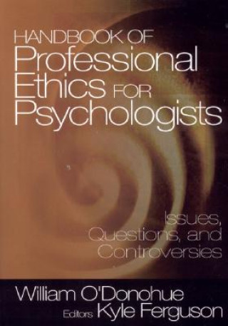 Kniha Handbook of Professional Ethics for Psychologists 