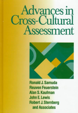 Carte Advances in Cross-Cultural Assessment Ronald J. Samuda