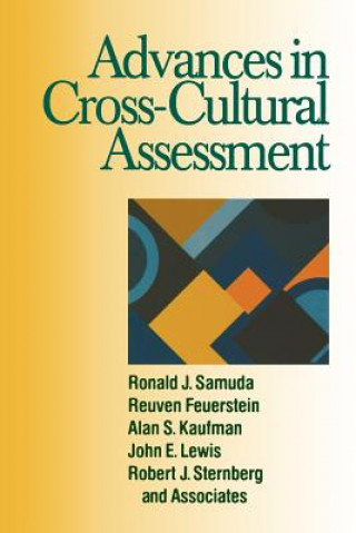 Kniha Advances in Cross-Cultural Assessment Ronald J. Samuda