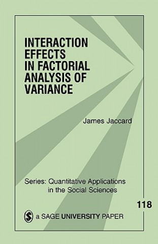 Kniha Interaction Effects in Factorial Analysis of Variance James J. Jaccard