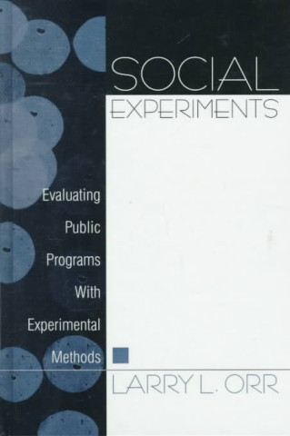 Buch Social Experiments Larry L. Orr