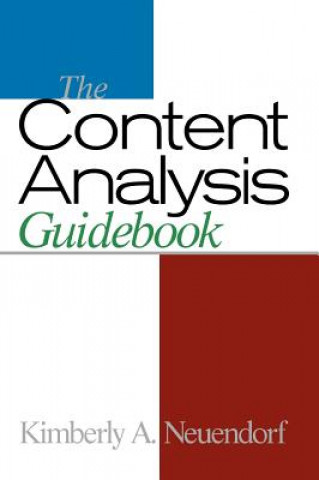 Knjiga Content Analysis Guidebook Kimberly A. Neuendorf
