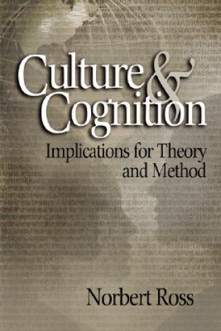 Kniha Culture and Cognition Norbert O. Ross