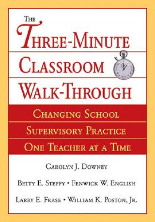 Книга Three-Minute Classroom Walk-Through Carolyn J. Downey