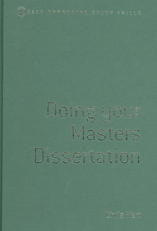 Könyv Doing Your Masters Dissertation Chris Hart