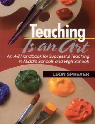 Knjiga Teaching Is an Art Leon Spreyer