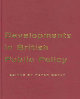 Kniha Developments in British Public Policy 