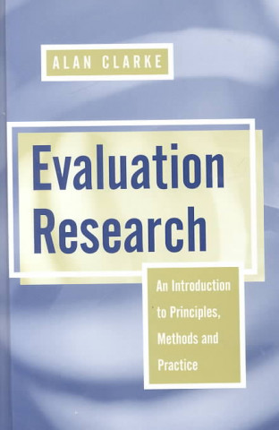 Kniha Evaluation Research Alan Clarke