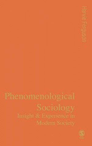 Книга Phenomenological Sociology Harvie Ferguson