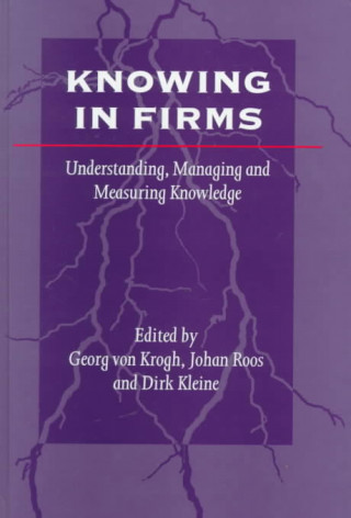 Könyv Knowing in Firms 