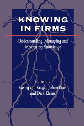 Kniha Knowing in Firms Dirk Kleine