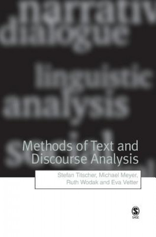 Carte Methods of Text and Discourse Analysis Stefan Titscher
