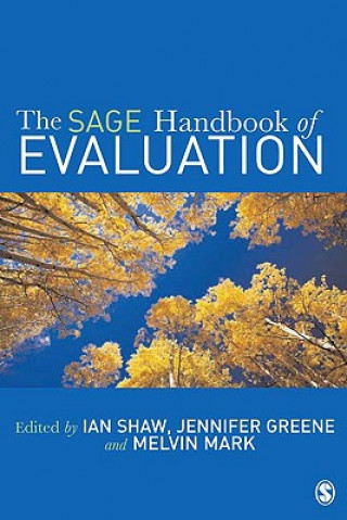 Carte SAGE Handbook of Evaluation Ian Shaw