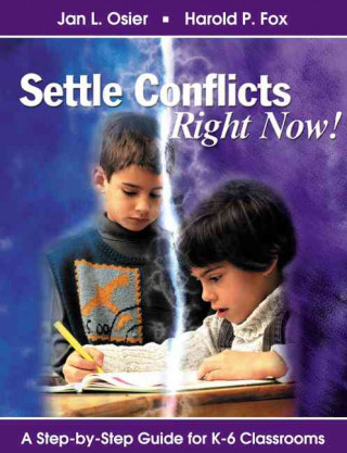 Knjiga Settle Conflicts Right Now! Jan L. Osier
