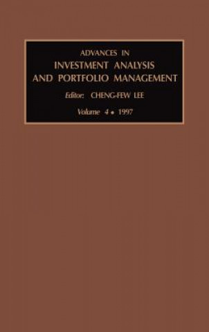 Kniha Advances in Investment Analysis and Portfolio Management Cheng-Few Lee