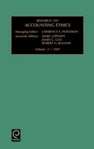 Книга Research on Accounting Ethics Lawrence A. Poneman