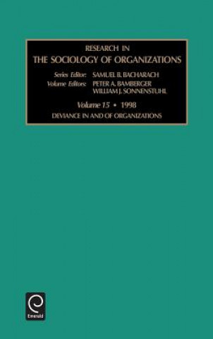 Könyv Research in the Sociology of Organizations B. Bacharach Samuel B. Bacharach