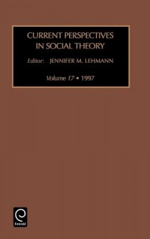 Kniha Current Perspectives in Social Theory M Lehmann Jennifer M Lehmann