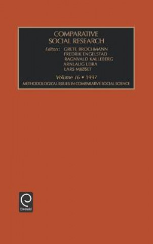 Könyv Methodological Issues in Comparative Social Science Engelstad