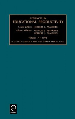 Książka Evaluation Research for Educational Productivity Albert J. Reynolds