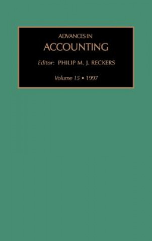 Book Advances in Accounting Philip M. J. Reckers