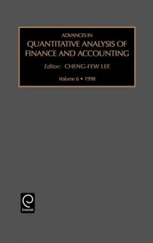 Carte Advances in Quantitative Analysis of Finance and Accounting Cheng-Few Lee