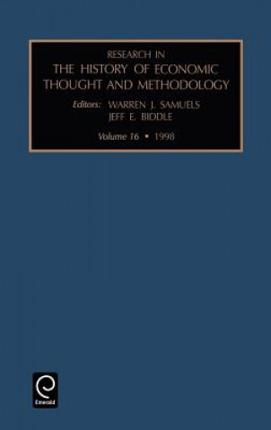 Kniha Research in the History of Economic Thought and Methodology J. Samuels Warren J. Samuels