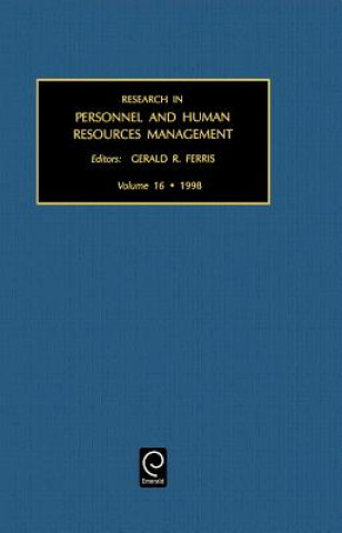 Kniha Research in Personnel and Human Resources Management Gerald R. Ferris