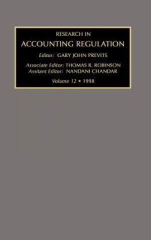 Kniha Research in Accounting Regulation Gary John Previts
