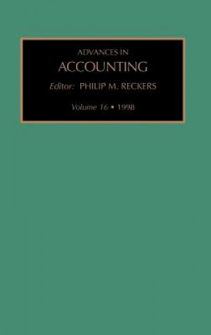 Książka Advances in Accounting 