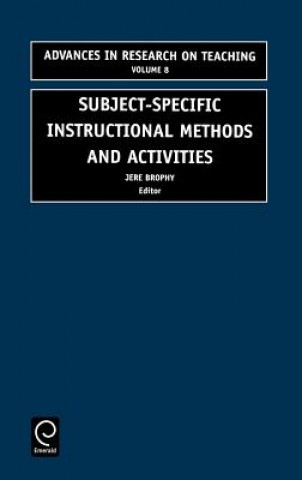 Książka Subject-specific instructional methods and activities Jere Brophy