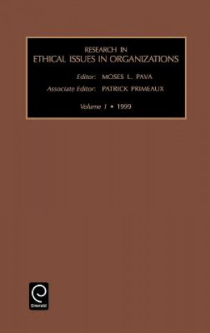 Carte Research in Ethical Issues in Organizations L. Pava Moses L. Pava