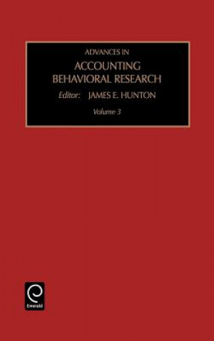 Книга Advances in Accounting Behavioral Research James E. Hunton